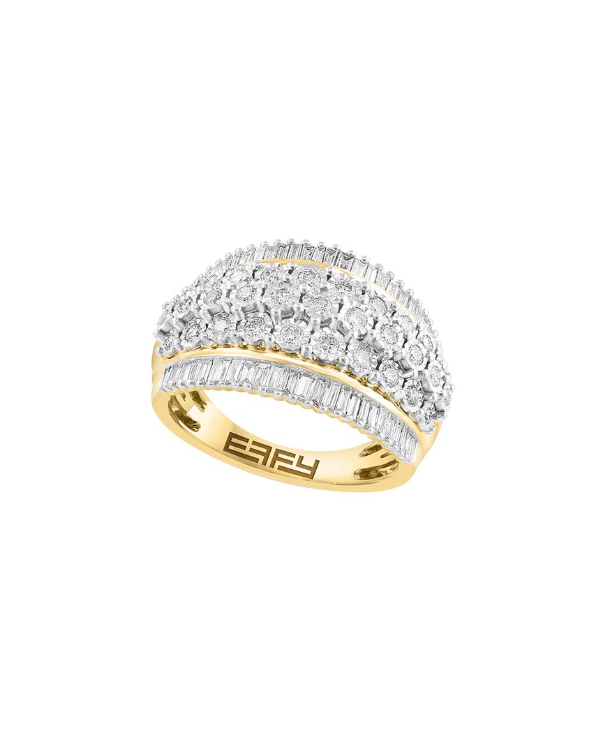 Effy Fine Jewelry 14k Two-tone 0.94 Ct. Tw. Diamond Ring