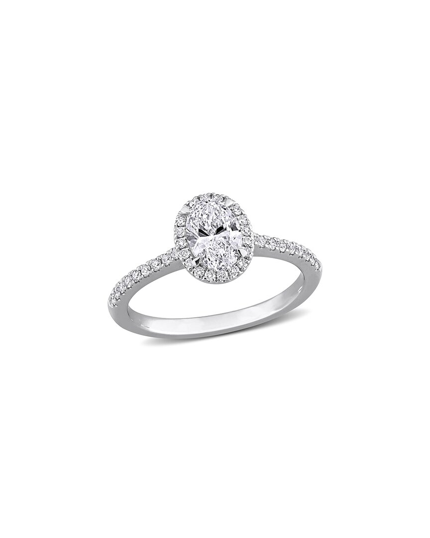 Lab Grown Diamonds Creative Forever 14k 0.99 Ct. Tw. Lab-grown Diamond Halo Ring