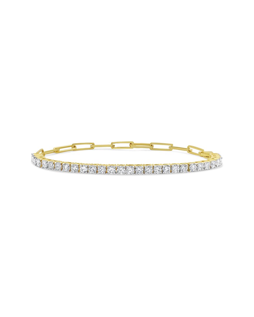 Diana M Lab Grown Diamonds Diana M. Fine Jewelry 14k 2.51 Ct. Tw. Lab-grown Diamond Tennis Bracelet