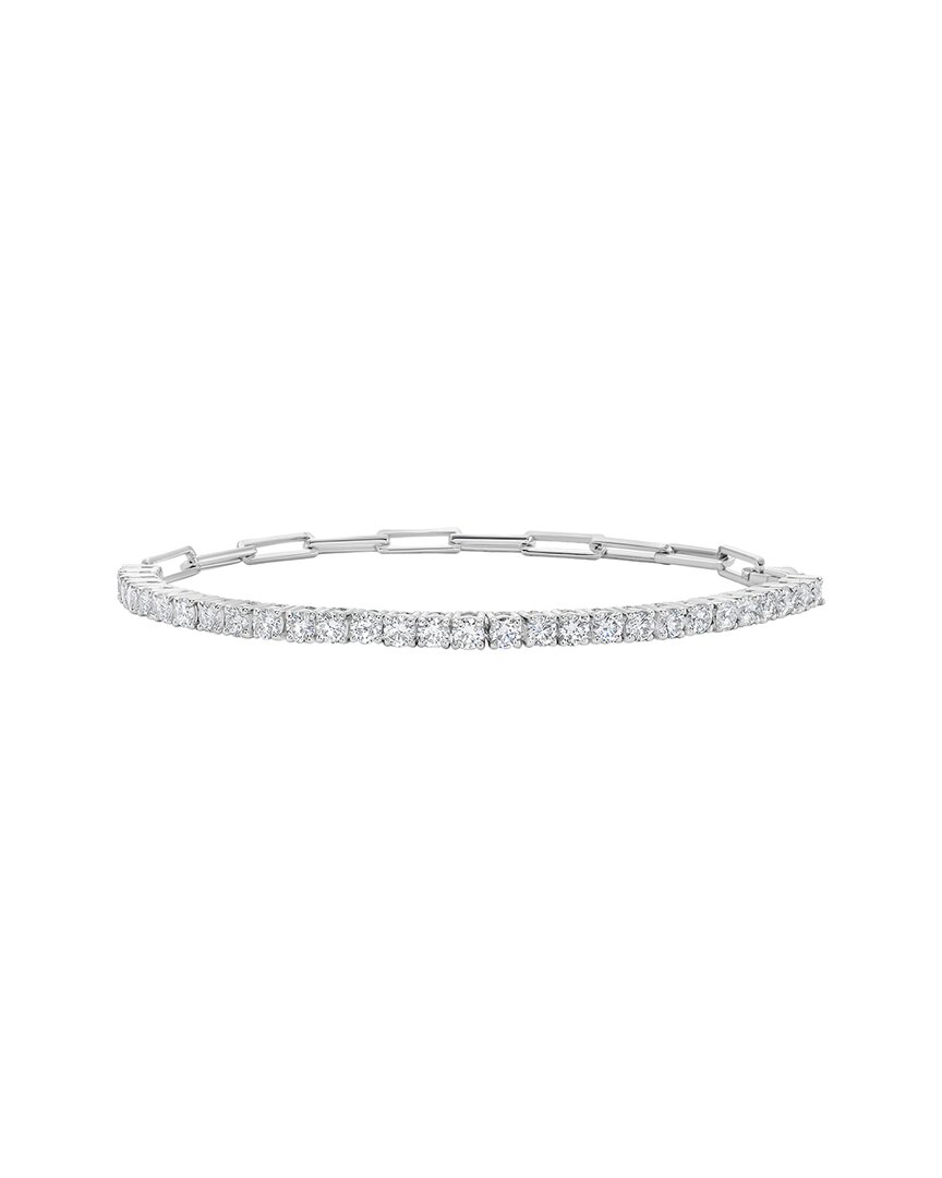 Diana M Lab Grown Diamonds Diana M. Fine Jewelry 14k 2.52 Ct. Tw. Lab-grown Diamond Tennis Bracelet