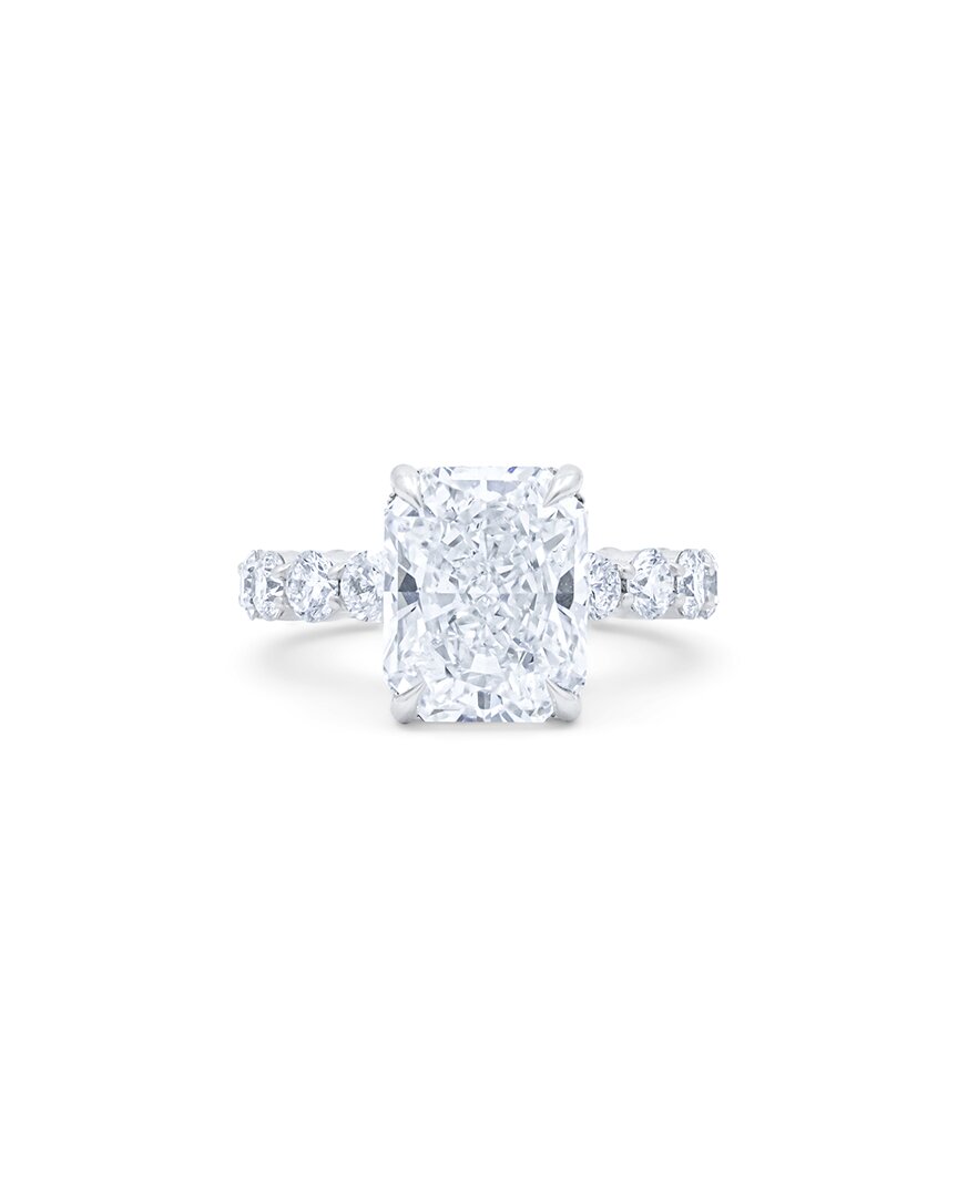 Diana M Lab Grown Diamonds Diana M. Fine Jewelry 18k 11.00 Ct. Tw. Lab-grown Diamond Ring