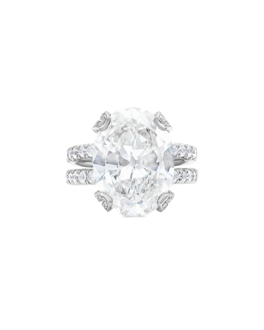 Diana M Lab Grown Diamonds Diana M. Fine Jewelry 18k 7.25 Ct. Tw. Lab-grown Diamond Ring