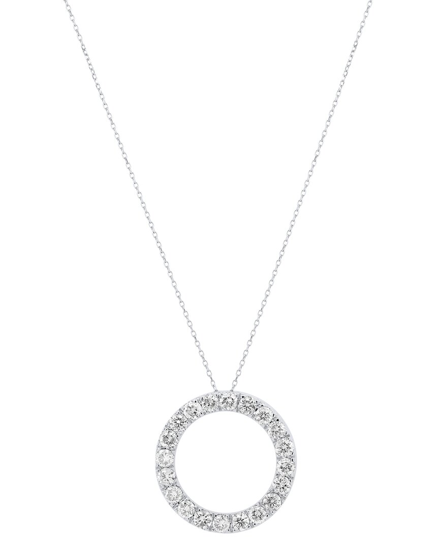 Diana M. Fine Jewelry 14k 1.00 Ct. Tw. Lab-grown Diamond Pendant Necklace