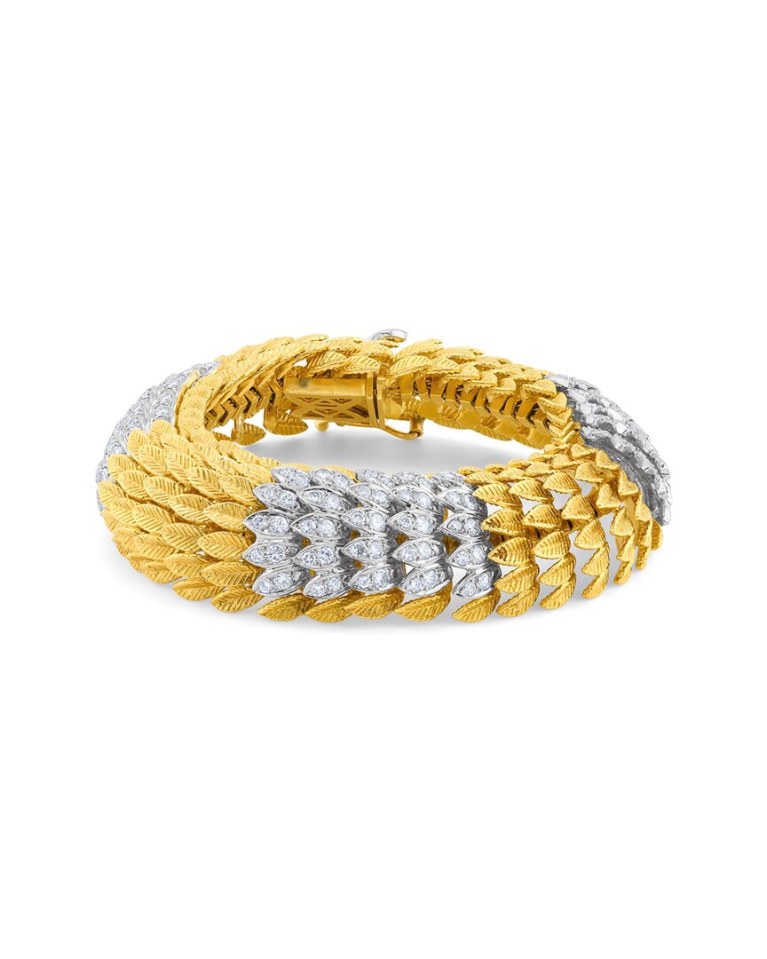 Diana M. Fine Jewelry 18k 6.00 Ct. Tw. Diamond Bracelet