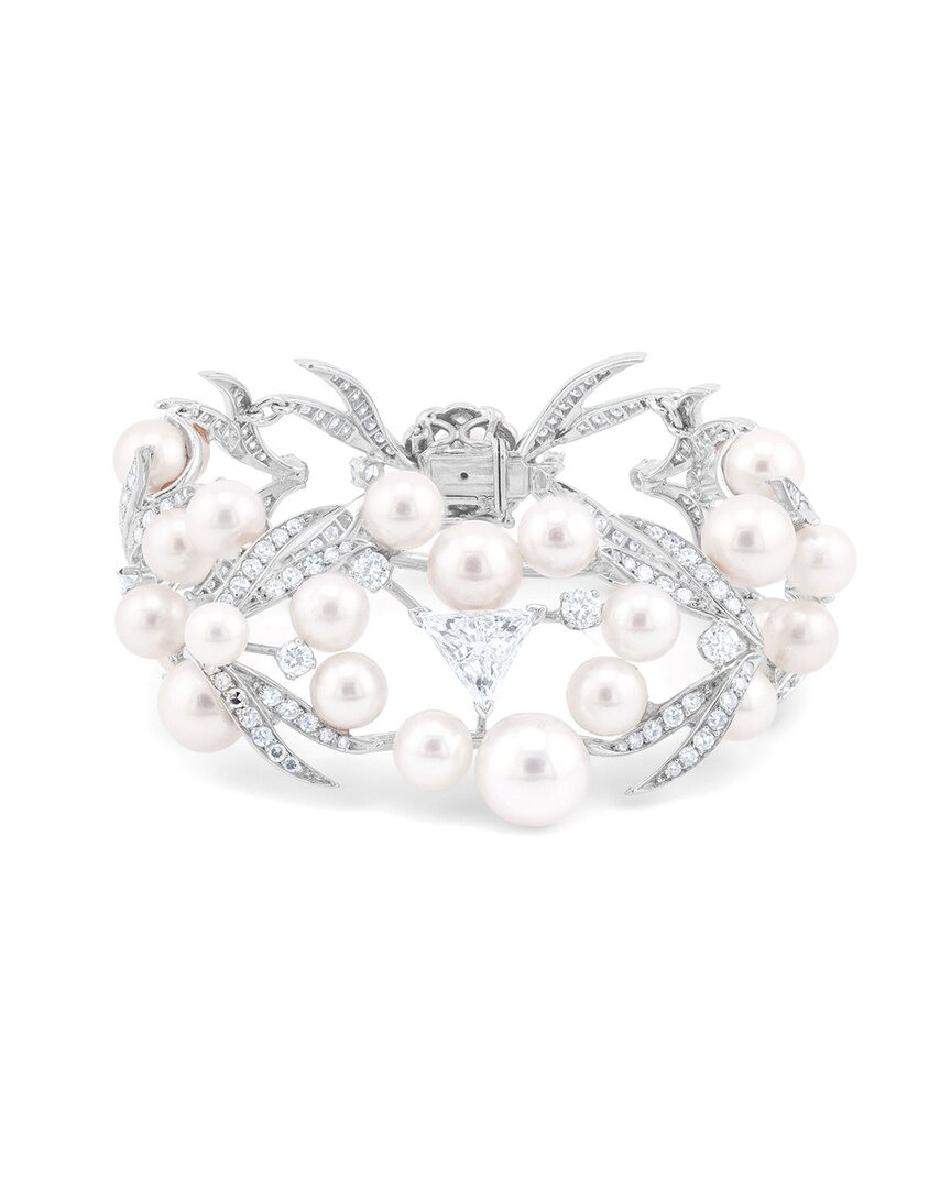 Diana M. Fine Jewelry 14k 11.00 Ct. Tw. Lab-grown Diamond Bracelet