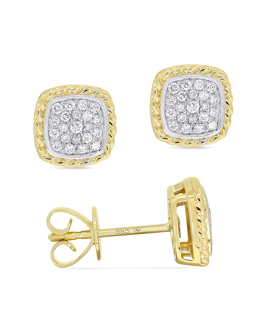 Diamond Select Cuts 14k 0.19 Ct. Tw. Diamond Studs