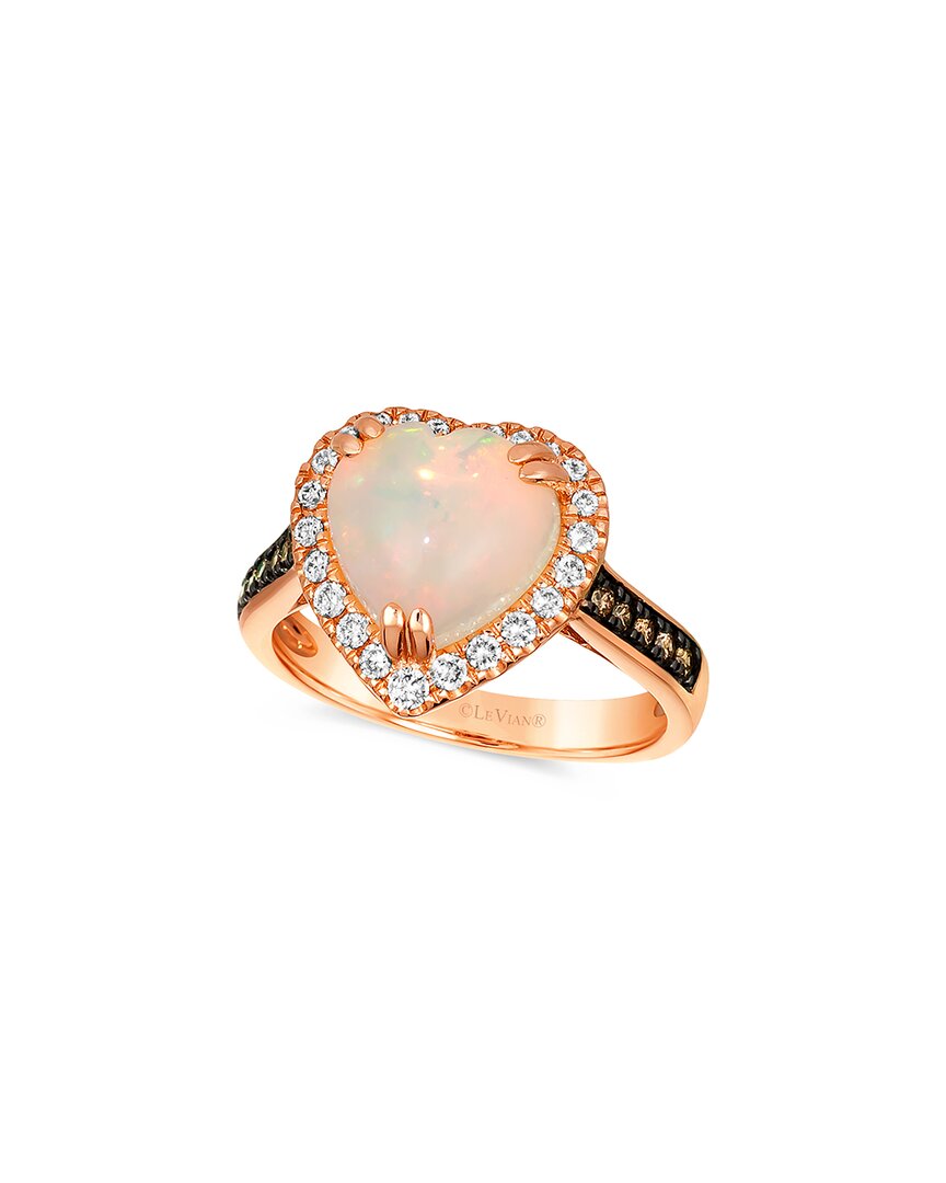 Le Vian ® Neopolitan Opal™ 14k Rose Gold 2.23 Ct. Tw. Diamond & Opal Ring