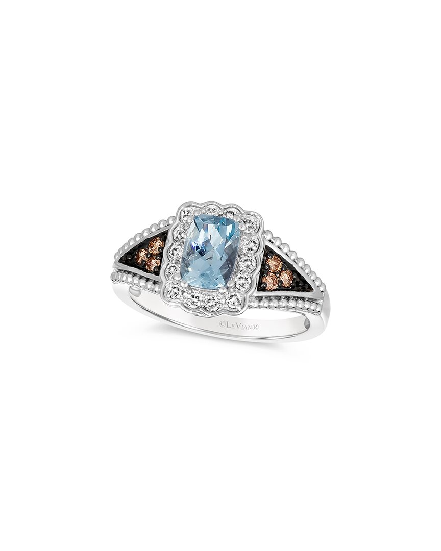 Le Vian ® Sea Blue Aquamarine® 14k 1.04 Ct. Tw. Diamond & Aquamarine Ring