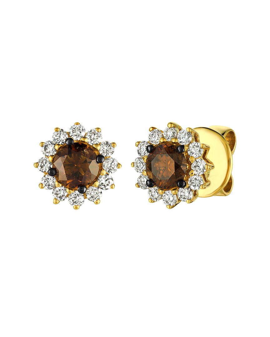 Le Vian ® Chocolate Solitaire 14k 0.72 Ct. Tw. Diamond Earrings