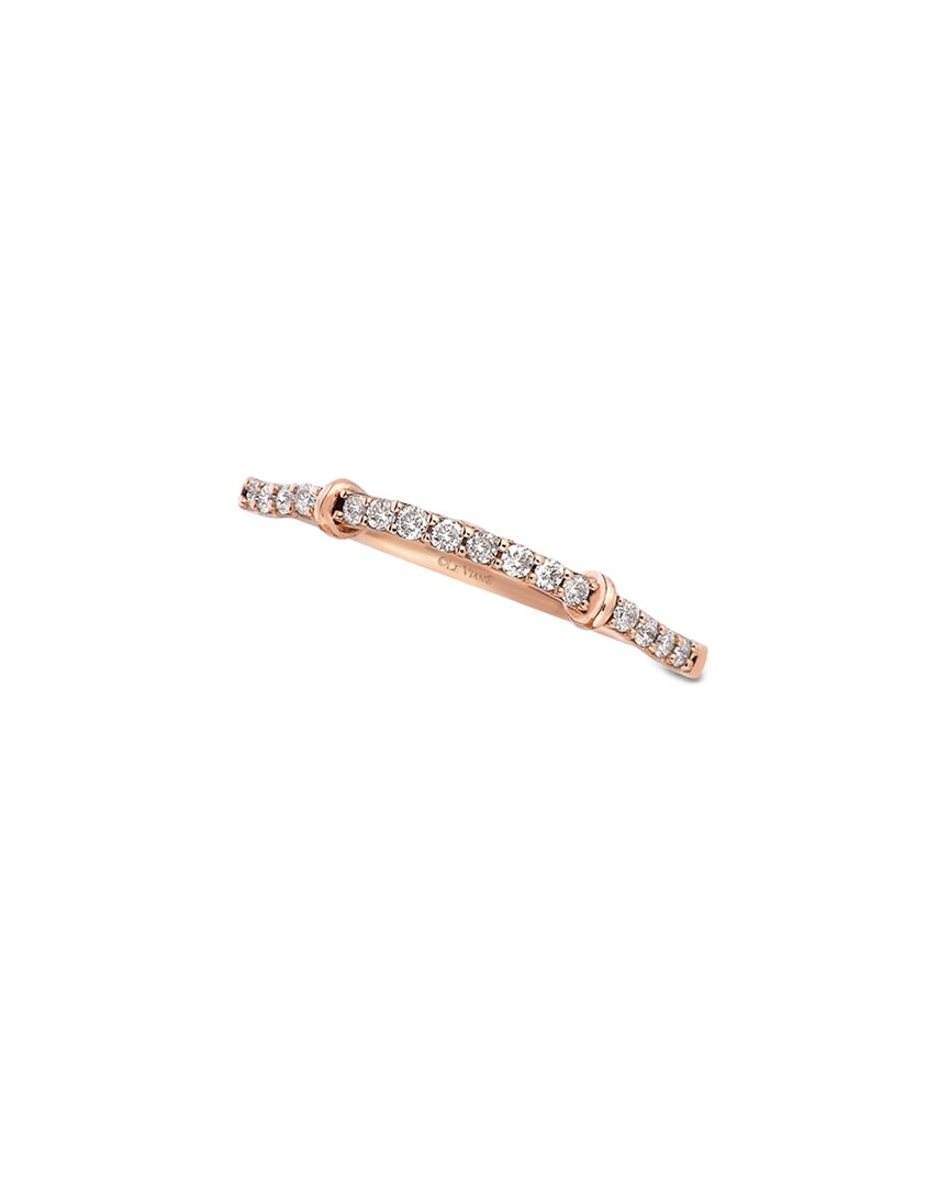 Le Vian ® Bands 14k Rose Gold 0.15 Ct. Tw. Diamond Ring
