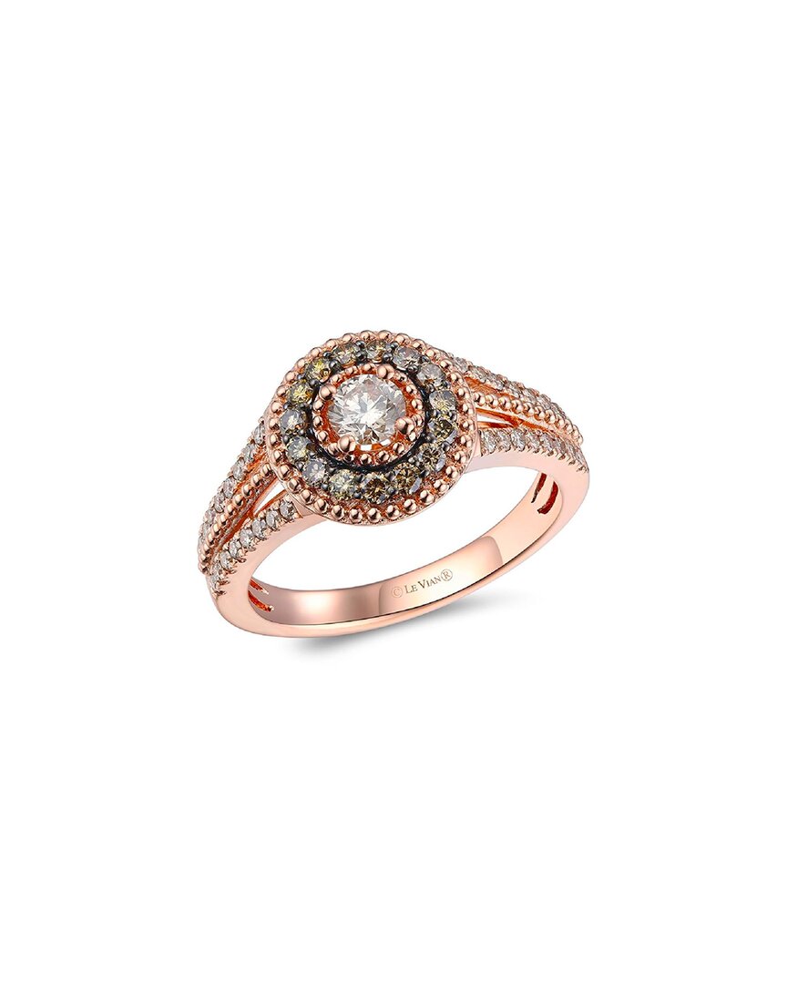 Le Vian ® Chocolate Solitaire 14k Rose Gold 0.73 Ct. Tw. Diamond Ring