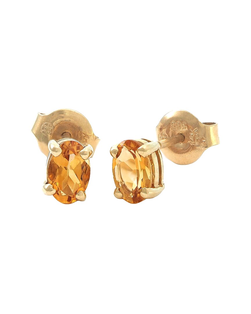 Gemstones 14k 0.83 Ct. Tw. Citrine Earrings