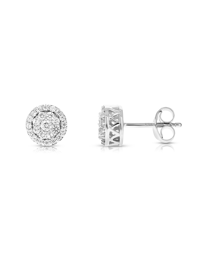 Amairah Silver 0.50 Ct. Tw. Diamond Studs