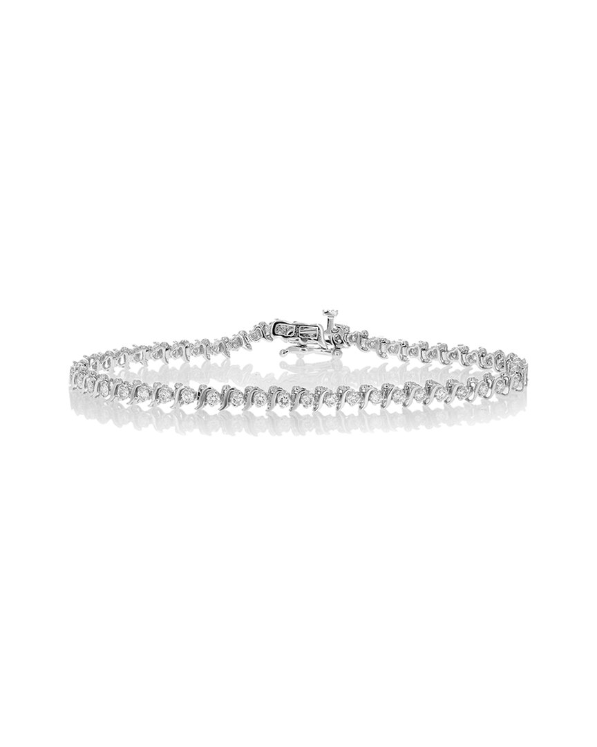 Amairah Silver 1.50 Ct. Tw. Diamond Tennis Bracelet