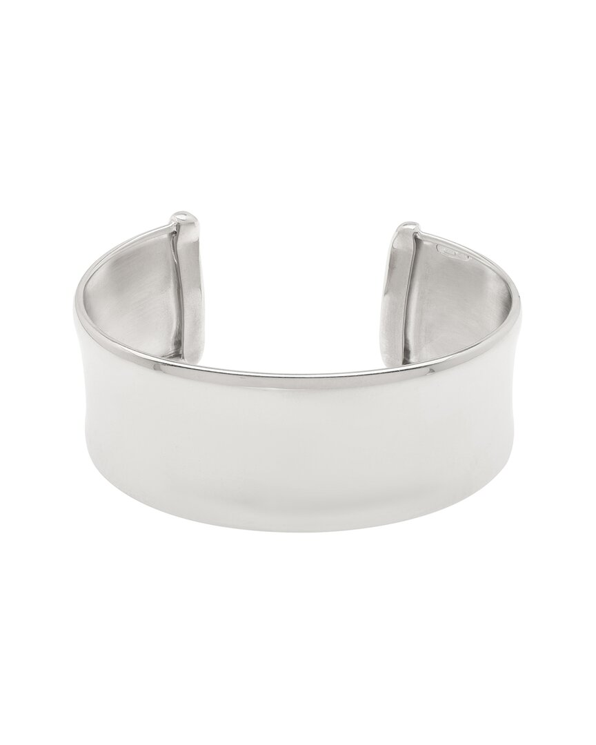 Italian Silver Cuff Bracelet
