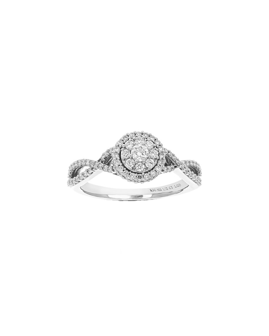 Amairah Silver 0.50 Ct. Tw. Lab-grown Diamond Rings