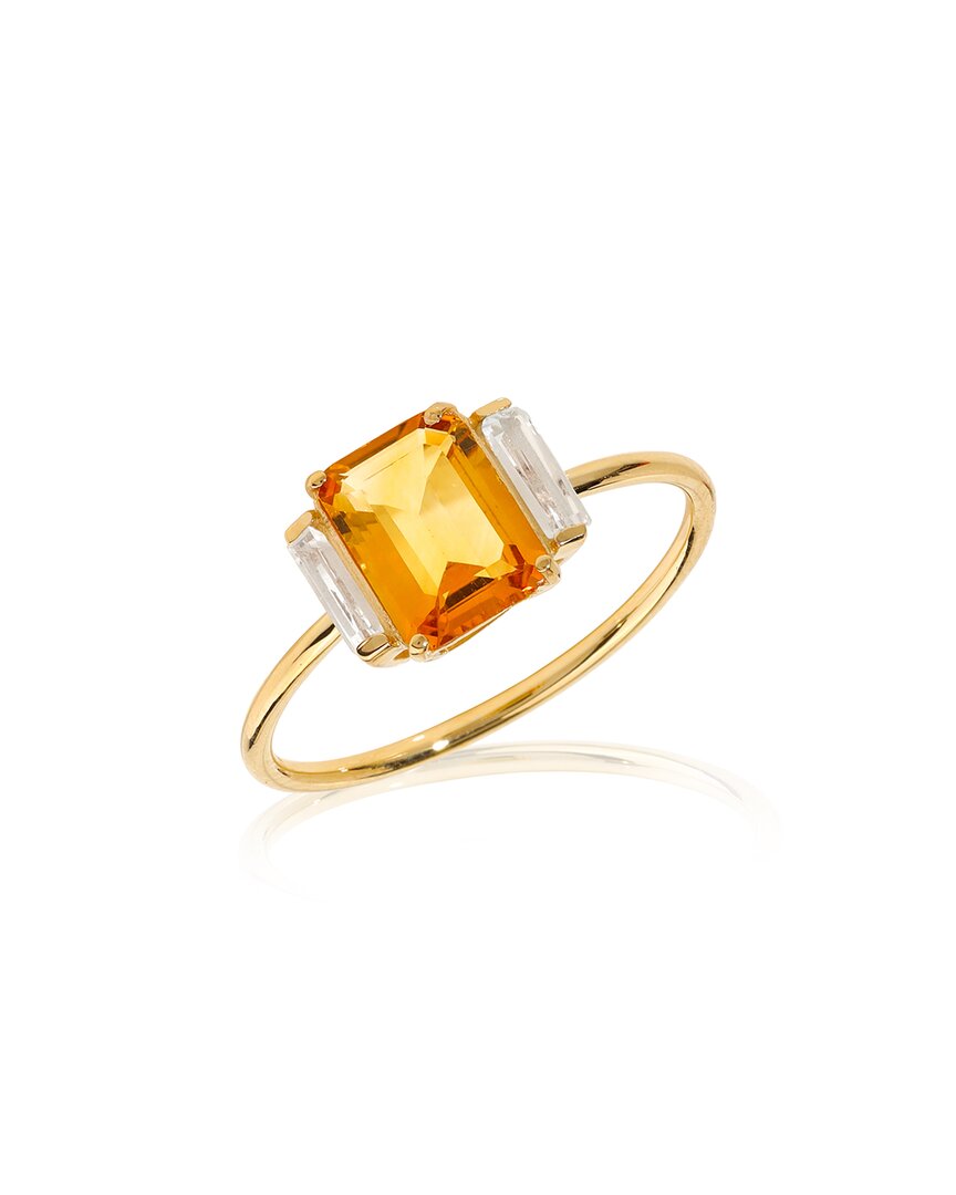 Tiramisu 14k 1.75 Ct. Tw. Gemstone Contemporary Ring