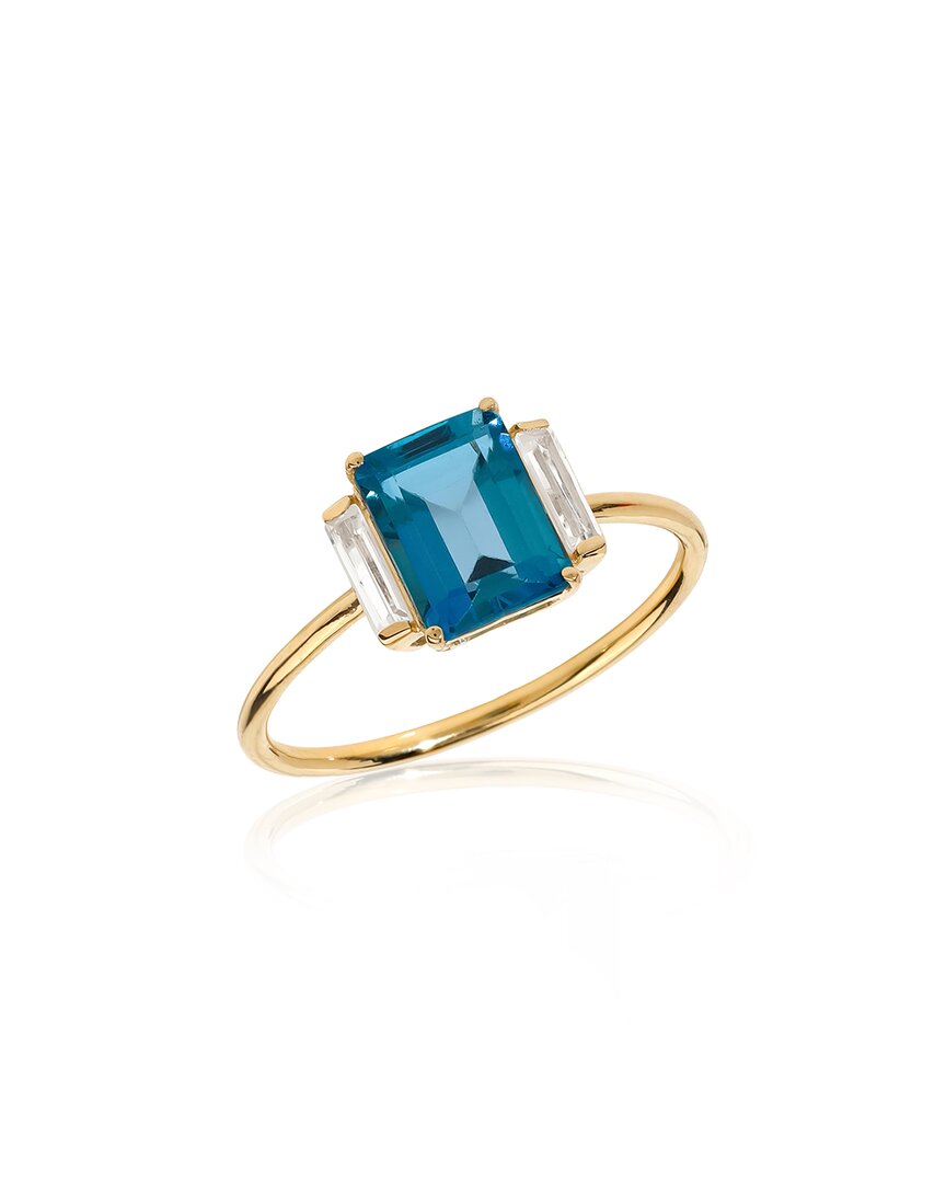 Tiramisu 14k 1.96 Ct. Tw. Gemstone Contemporary Ring