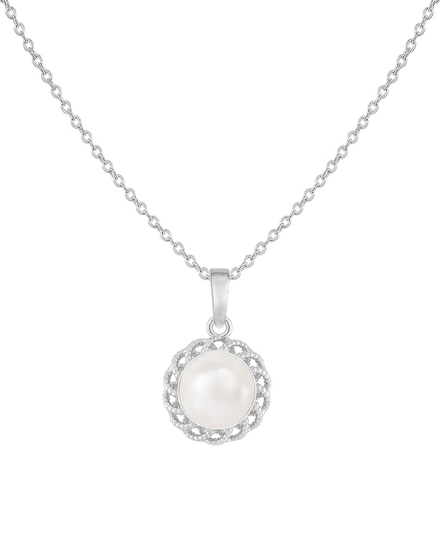 Splendid Pearls 7-7.5mm Pearl Dangle Set