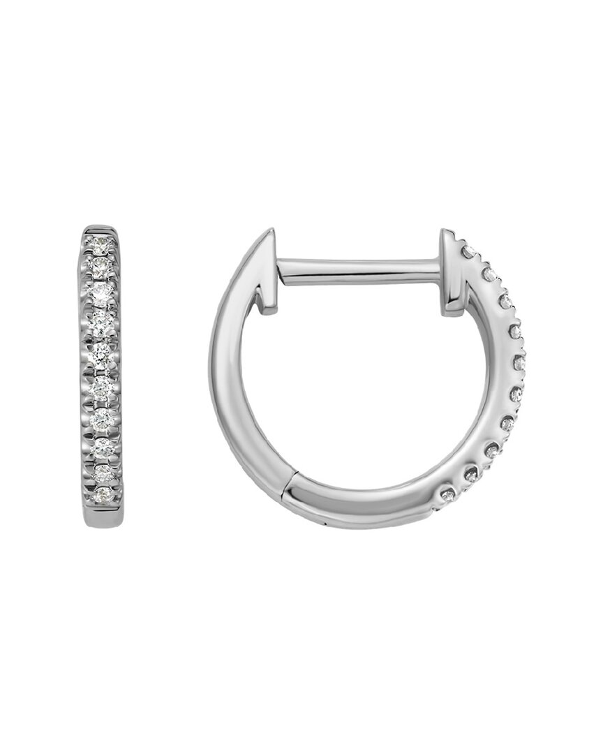 Diamond Select Cuts 14k Diamond Huggie Earrings
