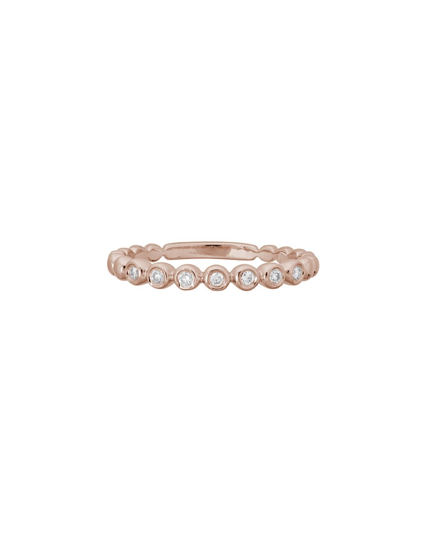 Diamond Select Cuts 14k Rose Gold Diamond Half-eternity Ring