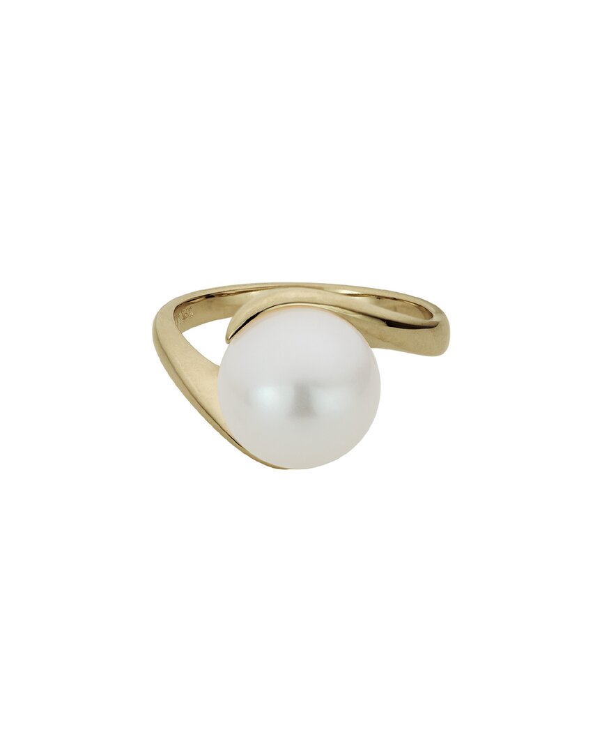 Pearls 14k 10mm Freshwater Pearl Half-eternity Ring