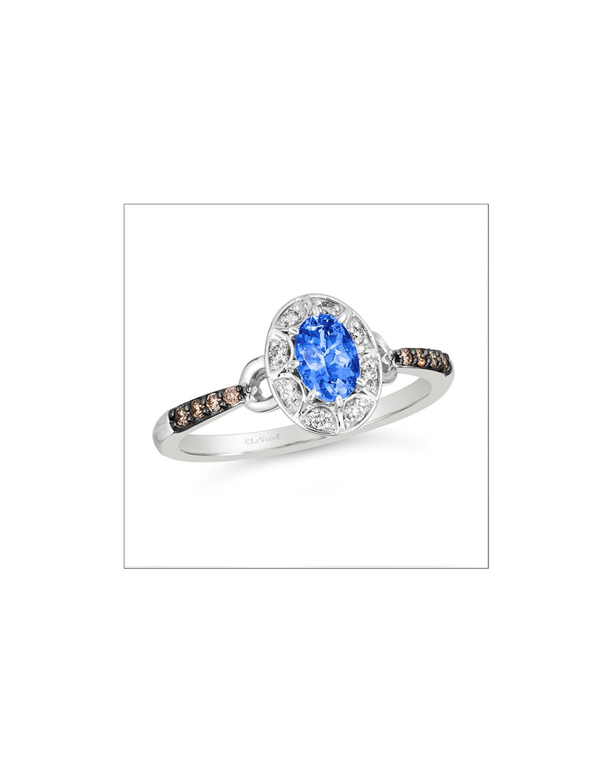 Le Vian ® Petite 14k 0.69 Ct. Tw. Diamond & Sapphire Half-eternity Ring