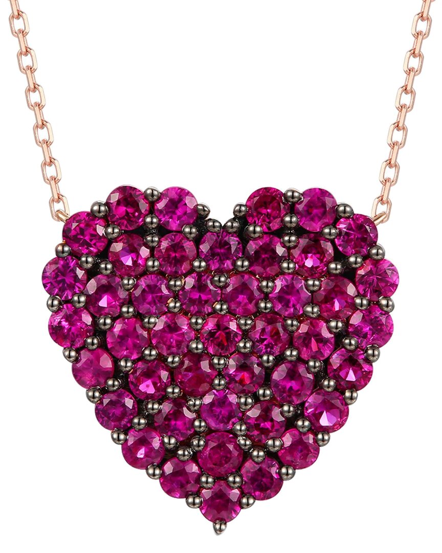 Le Vian ® Symbols Of Protection 14k Rose Gold 2.76 Ct. Tw. Ruby Necklace