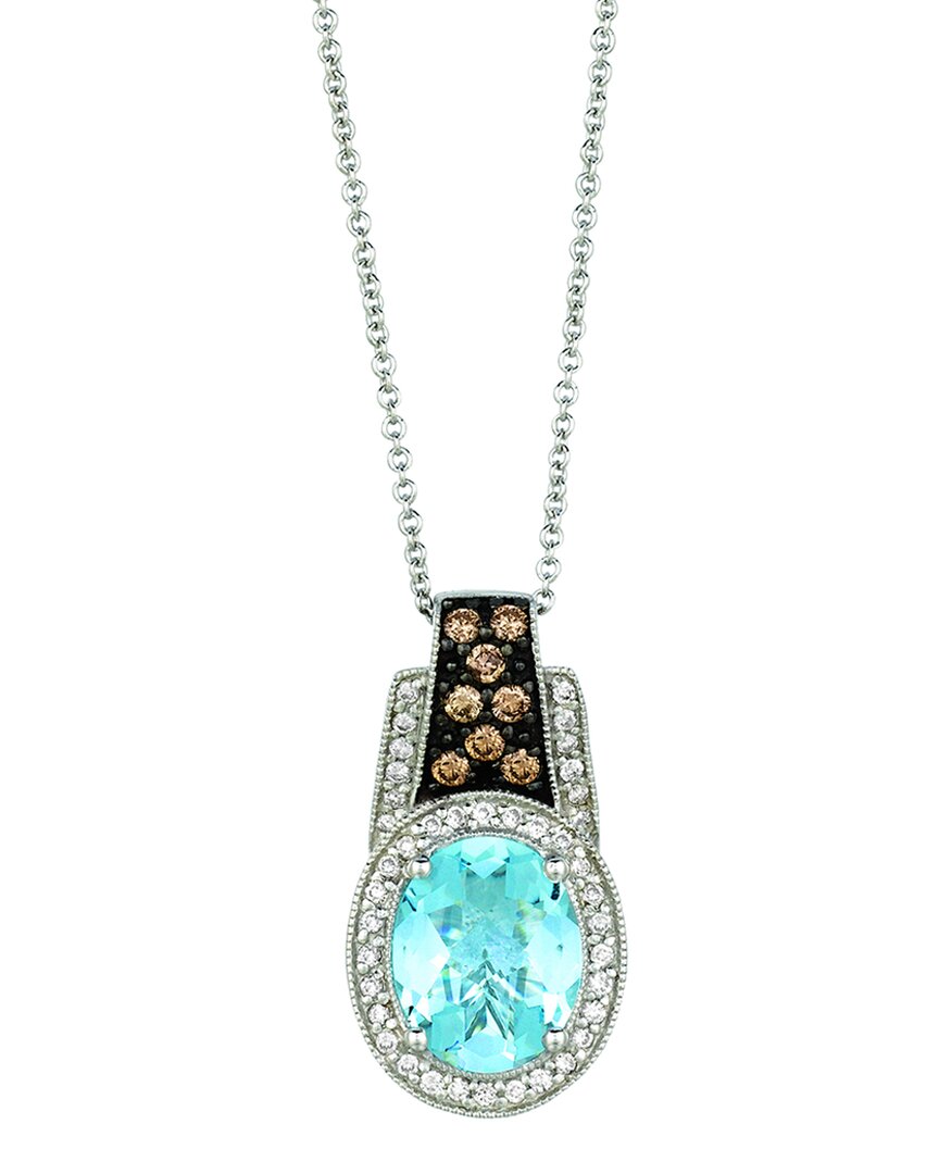 Le Vian Ladies' Semi Precious Fashion Pendant In 14k Vanilla Gold