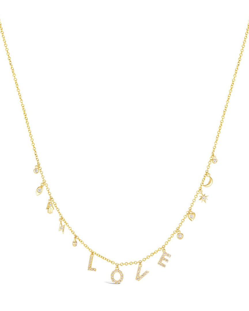 Le Vian Ladies Love Necklace Set In 14k Strawberry Gold