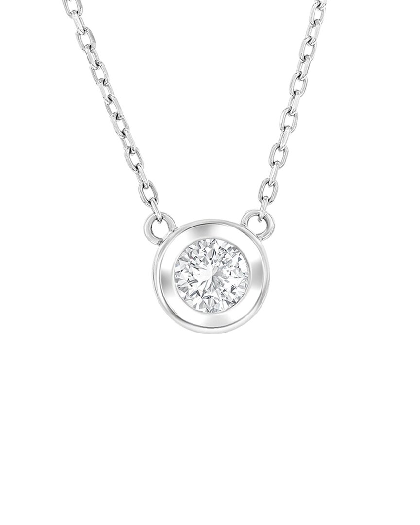 Jewels By Viomo 14k 0.84 Ct. Tw. Diamond Solitaire Pendant
