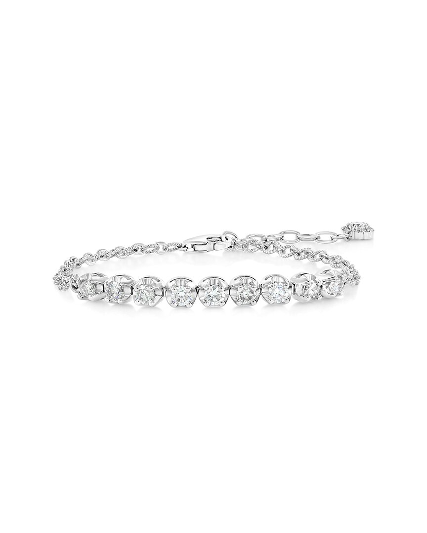 Jewels By Viomo 14k 1.45 Ct. Tw. Diamond Bracelet