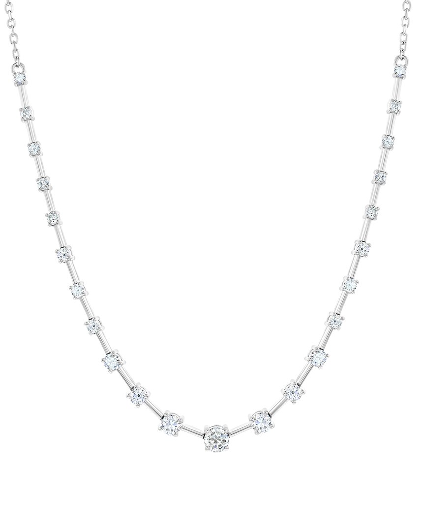 Jewels By Viomo 14k 1.06 Ct. Tw. Diamond Graduated Necklace