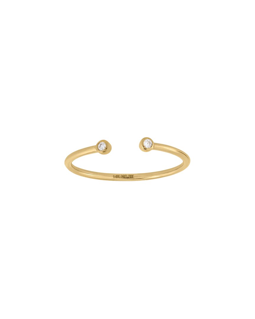 Pajure Fine Jewelry 14K 0.03 ct. tw. Lab-Grown Diamond Ring