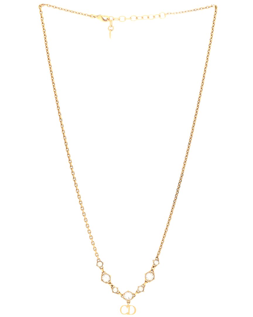 Dior Crystal Claire D Lune Necklace (authentic Pre-loved)