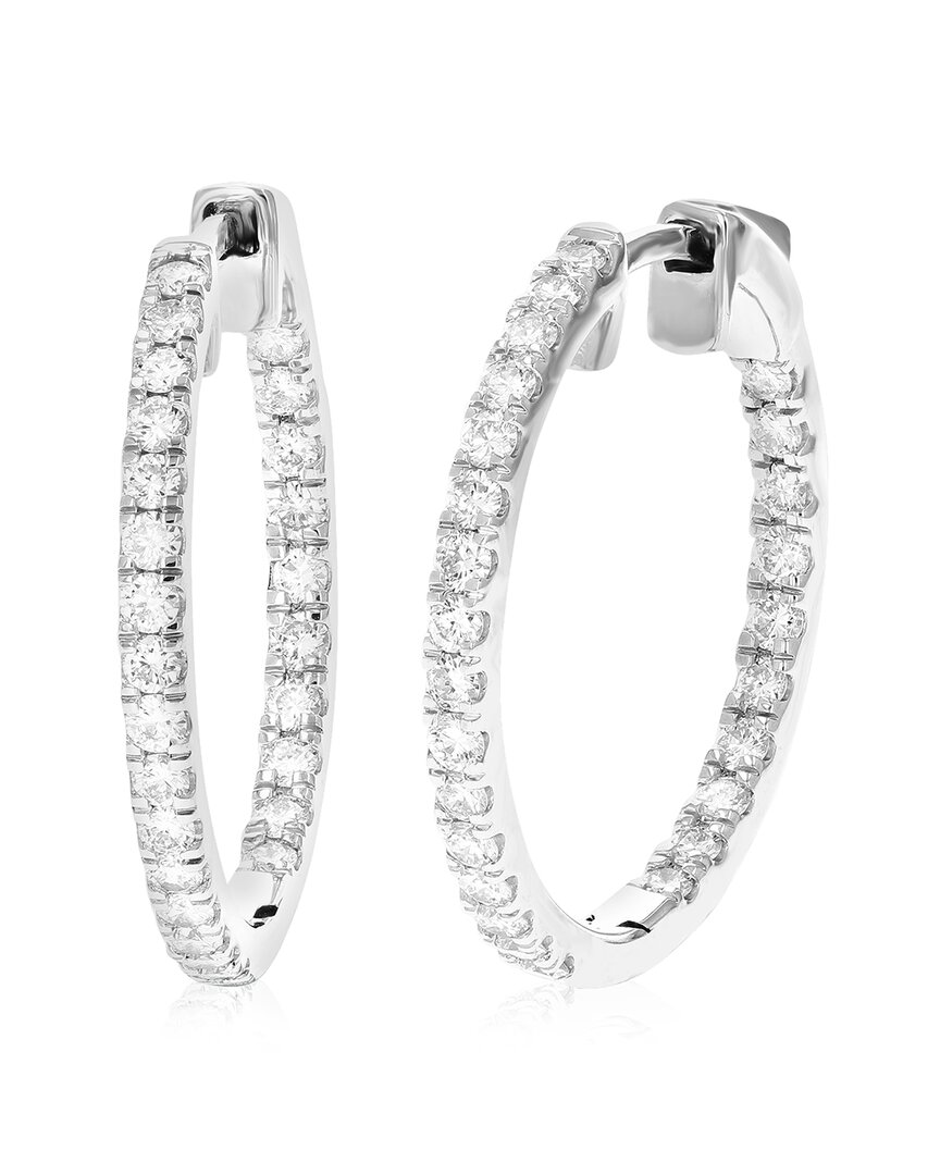 Amairah 14k 1.00 Ct. Tw. Lab-grown Diamond Hoops