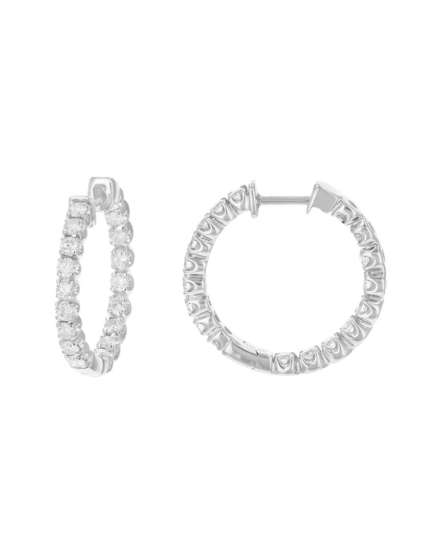 Amairah 14k 2.00 Ct. Tw. Lab-grown Diamond Hoops