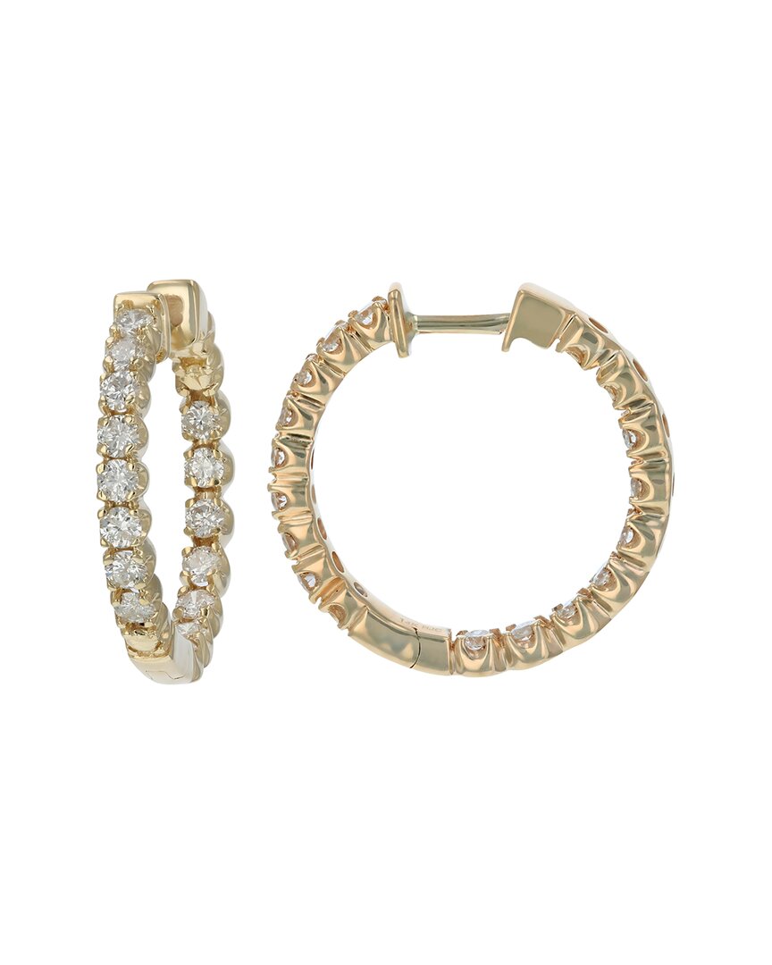 Amairah 14k 2.00 Ct. Tw. Lab-grown Diamond Hoops