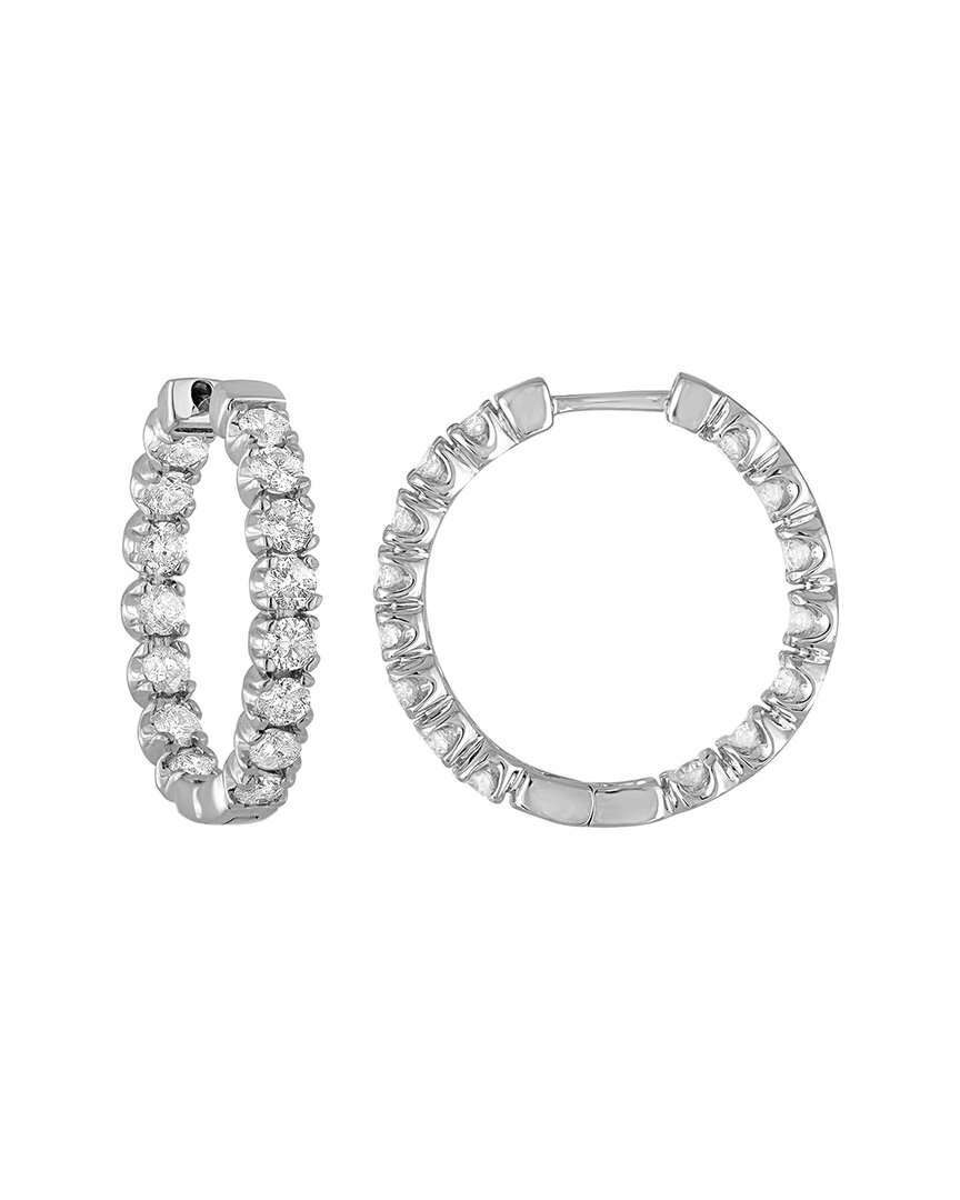 Amairah 14k 4.00 Ct. Tw. Lab-grown Diamond Hoops