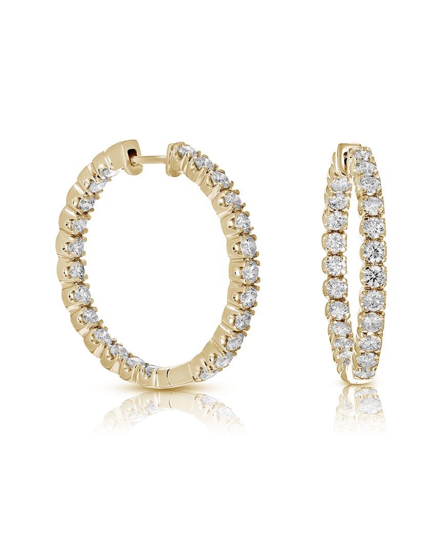 Amairah 14k 4.00 Ct. Tw. Lab-grown Diamond Hoops