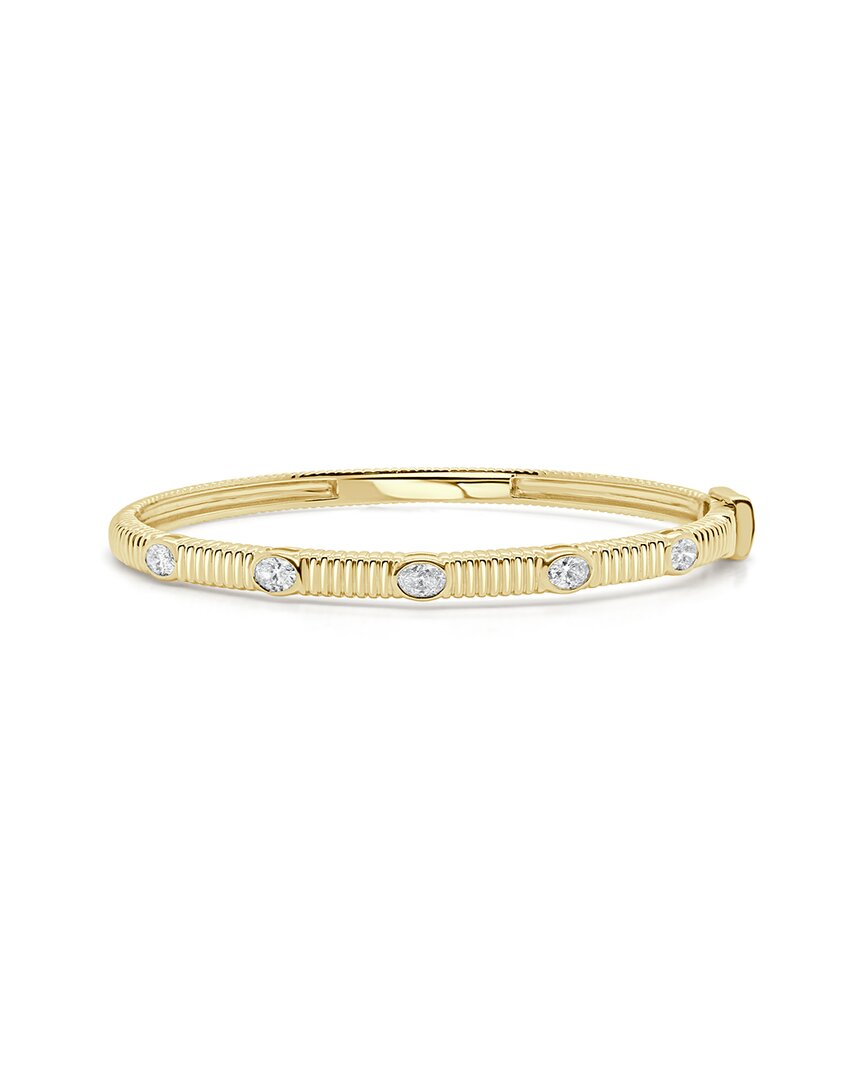 Sabrina Designs 14k 0.78 Ct. Tw. Diamond Bangle Bracelet