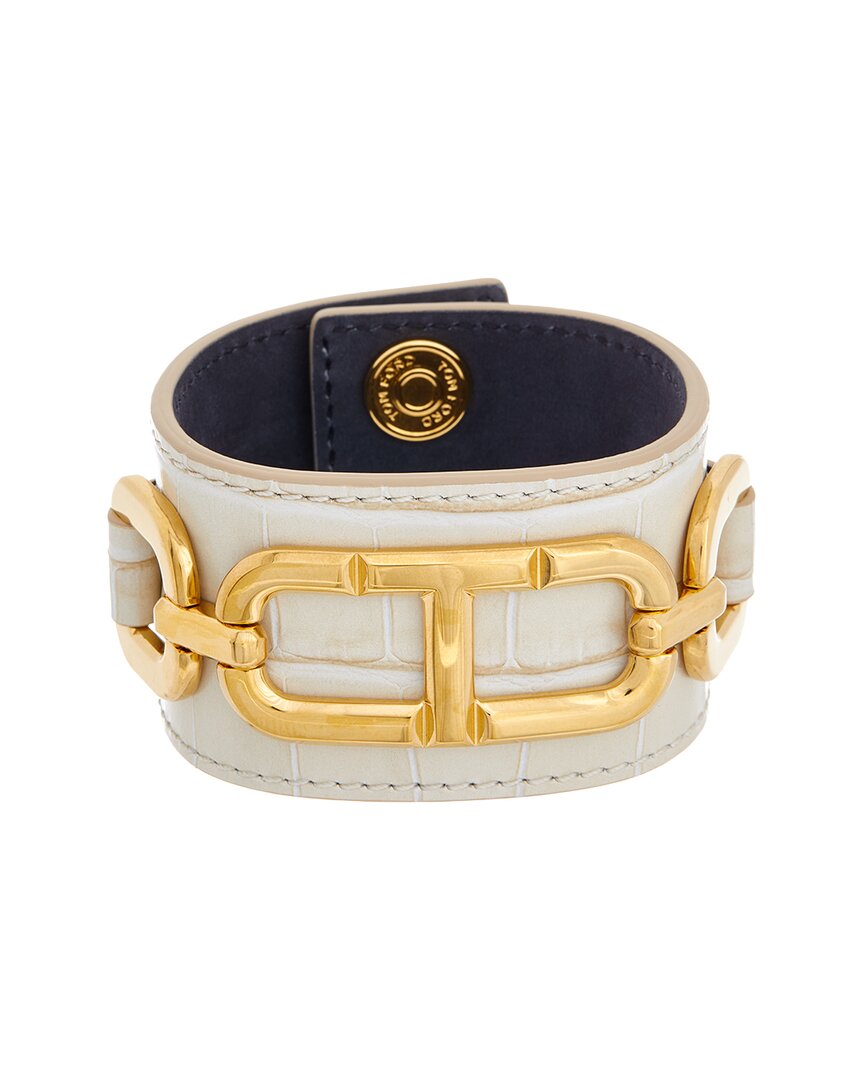 Tom Ford Leather Bracelet