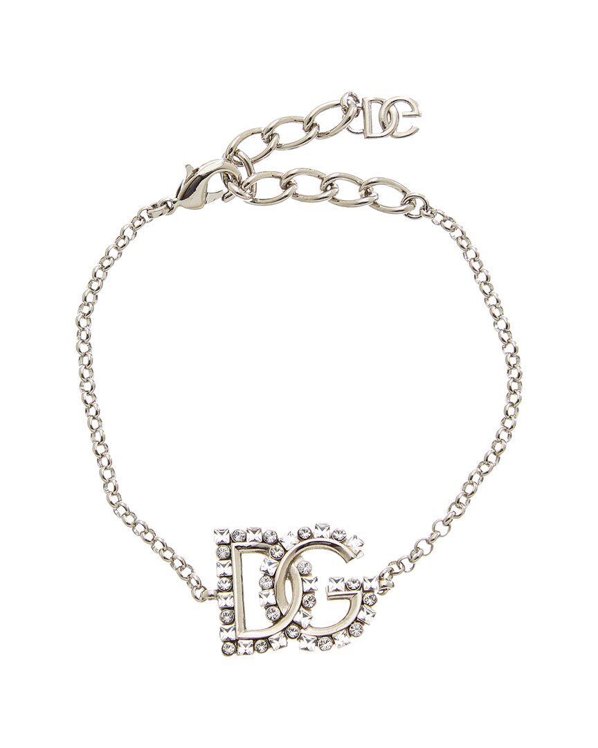 Dolce & Gabbana Fine Link Bracelet In Silver