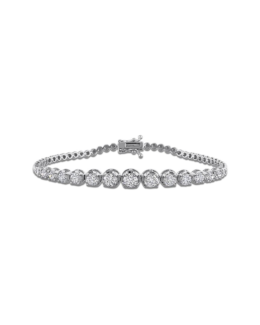 Lab Grown Diamonds Creative Forever 14k 2.64 Ct. Tw. Lab-grown Diamond Tennis Bracelet