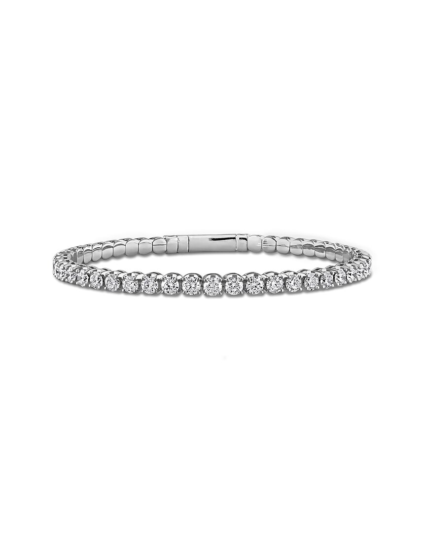 Lab Grown Diamonds Creative Forever 14k 6.16 Ct. Tw. Lab-grown Diamond Bangle Bracelet