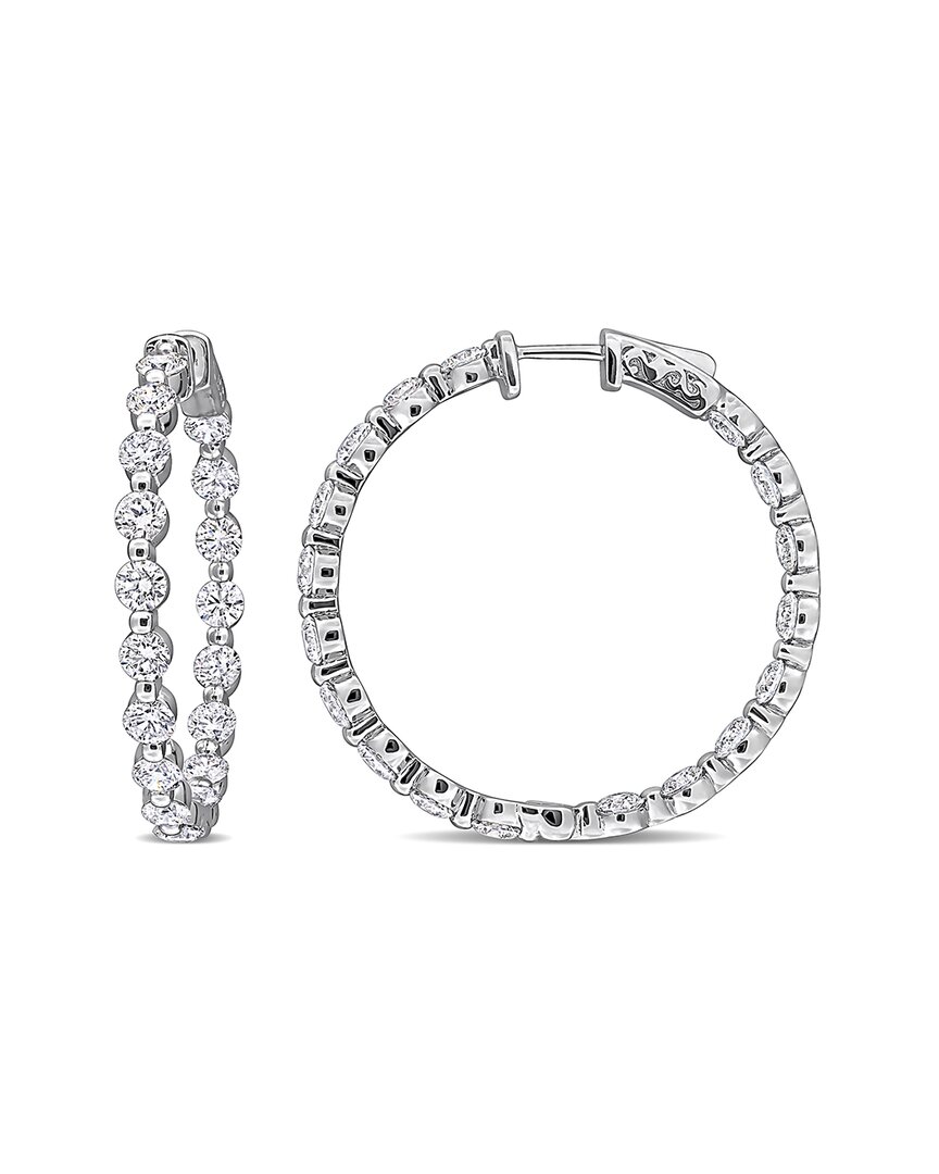 Lab Grown Diamonds Creative Forever 14k 6.12 Ct. Tw. Lab-grown Diamond Hoop Earrings