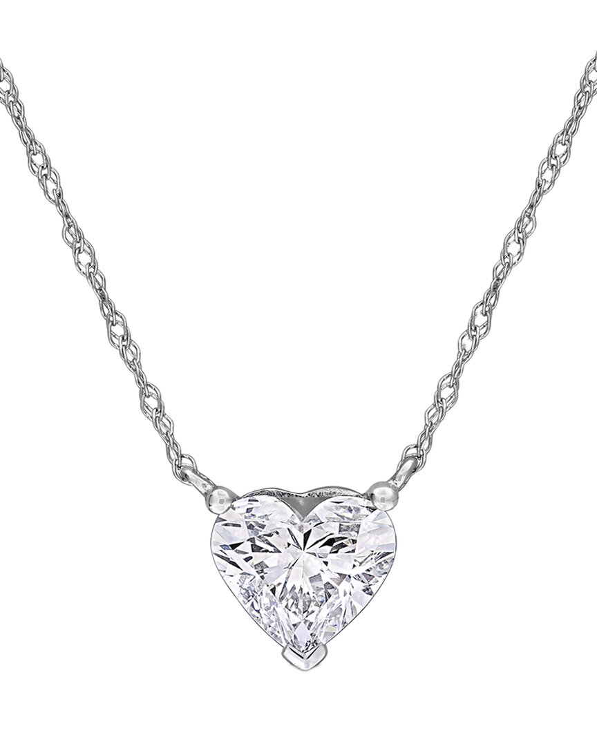 Lab Grown Diamonds Creative Forever 14k 1.00 Ct. Tw. Lab-grown Diamond Center Design Necklace