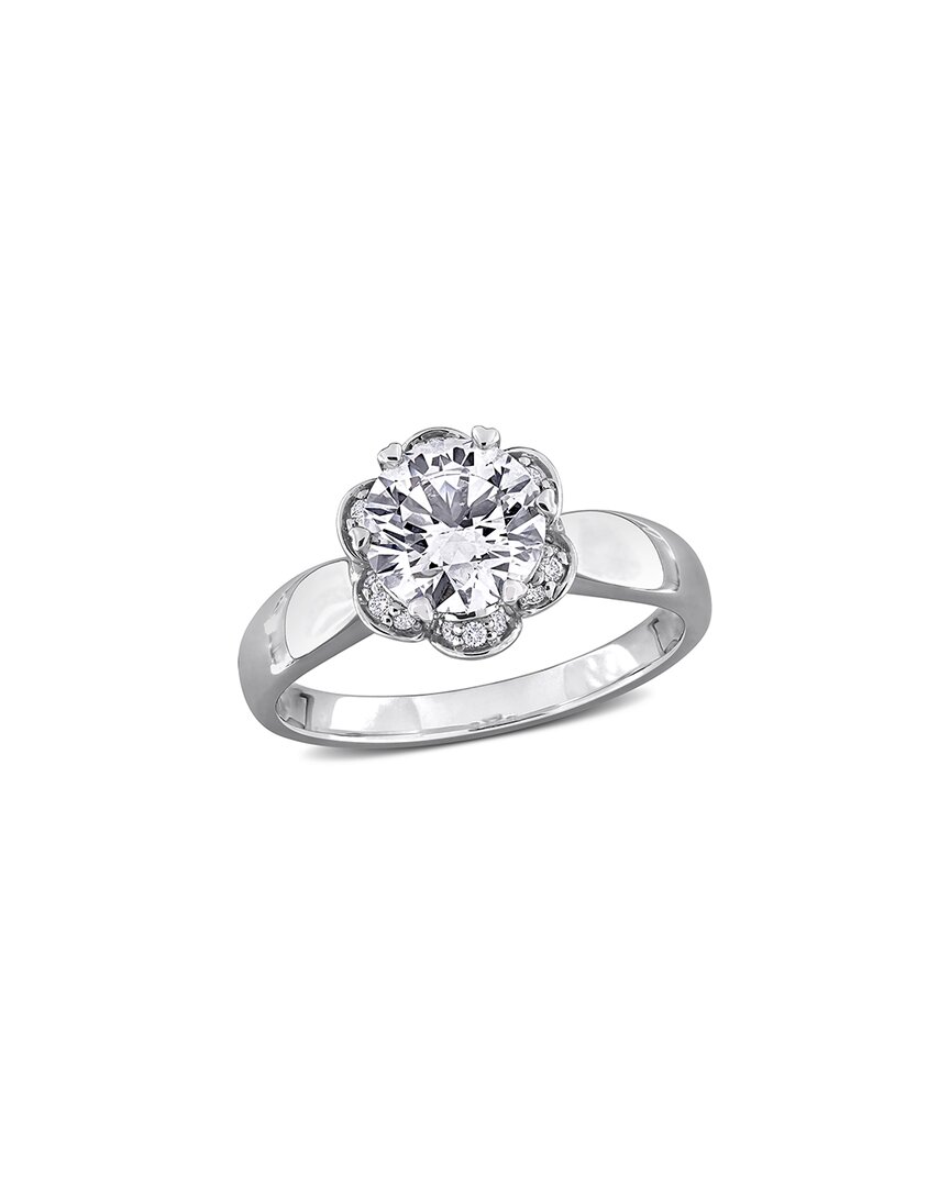 Lab Grown Diamonds Creative Forever 18k 1.59 Ct. Tw. Lab-grown Diamond Center Design Ring