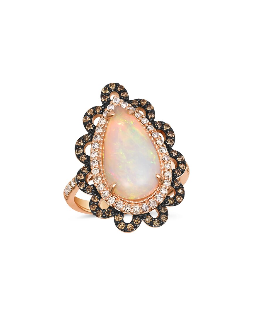 Le Vian ® Neopolitan Opal™ 14k Rose Gold 3.72 Ct. Tw. Diamond & Opal Ring