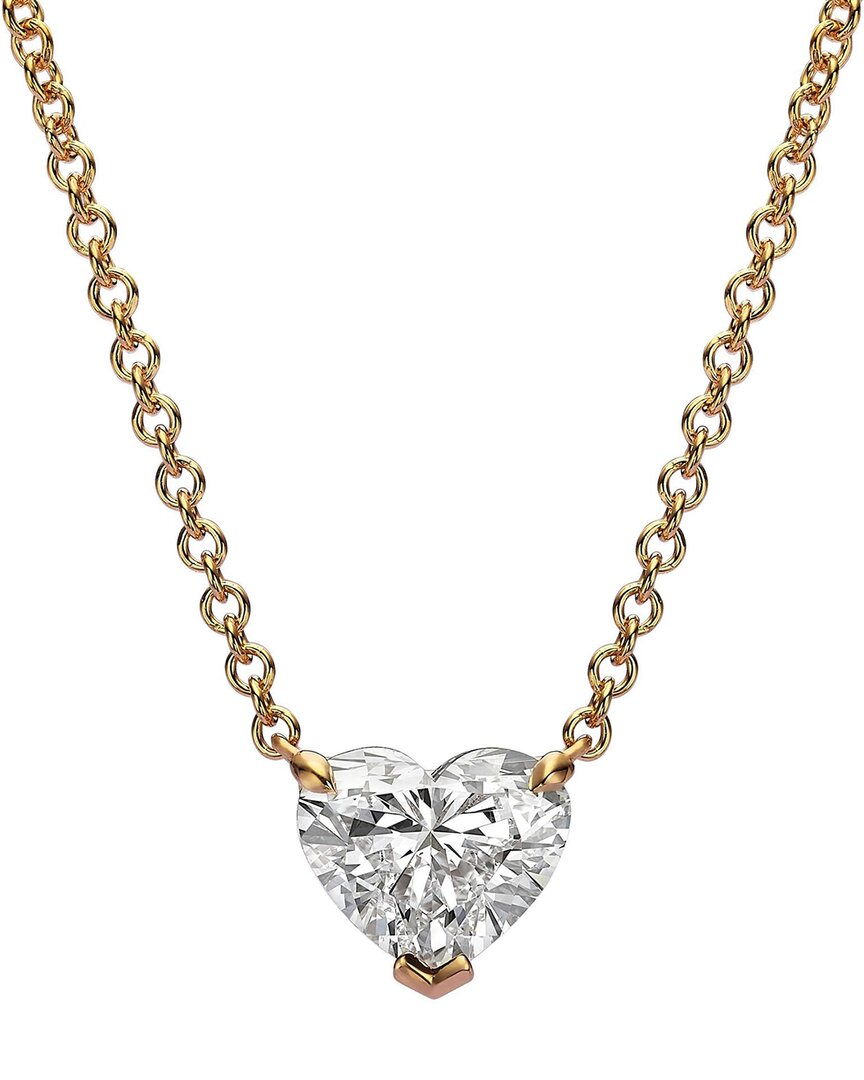 Lab Grown Diamonds 14k Rose Gold 5.50 Ct. Tw. Lab-grown Diamond Necklace